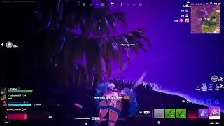 Playing Fortnite BR Squad