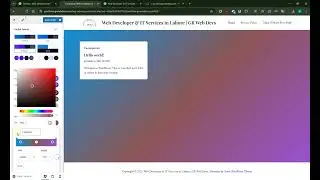 15. Working with Color Schemes & Typography | 10 Days Series | GR WEB DEV