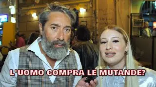 L'uomo compra le mutande?