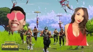 Myth cries on stream because Pokimane was playing with another guy! | Fortnite top clips!