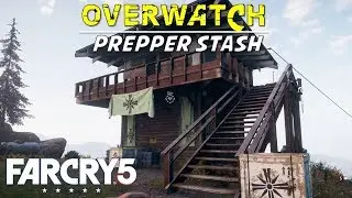 Overwatch, Taft Lookout Tower (Henbane River Prepper Stash Location) Climb Raptor Peak | Far Cry 5