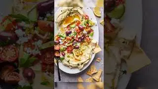 hummus platter#shortsvideo