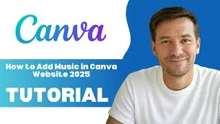 How to Add Music in Canva Website 2025