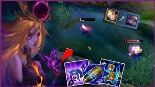 LUX GamePlay  #183  - Poppy Rage Quit  /LUX Vs  aurelion sol  - League Of Legends