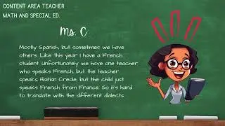 EDU 5140 02 - Interviewing 2 Teachers about ELL Students - Scott Segal