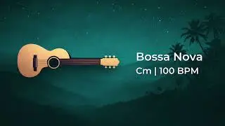 Bossa Nova Backing Track in C Minor | Late Night Jazz Groove