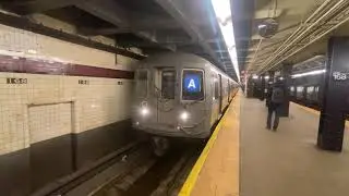 R68 (A) Train leaves 168 street