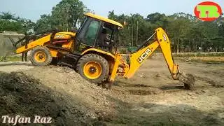 JCB Stunt Video | JCB 3DX Stunt Video | Dangerous JCB Video | By Tufan Raz