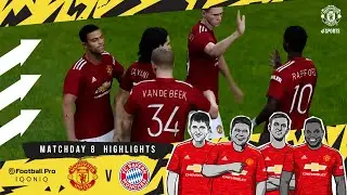 Highlights | Manchester United v Bayern Munich | eFootball.Pro Matchday 8 | PES 2021 | eSports