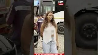 Tripti Dimri spotted at laughter chefs set for shoot