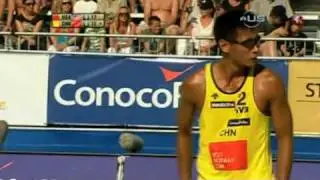 Fuerbringer takes volleyball to head from Universal Sports