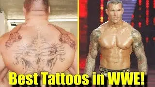 10 Wrestlers With The BEST Tattoos in WWE!