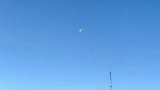 Scratch built, foam skinned balsa High wing. 76