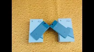 Google Pixel 2 kinda blue unboxing
