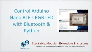 Control Arduino Nano BLE with Bluetooth & Python