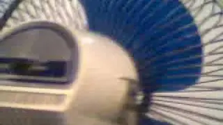 vintage lasko blue blade fan