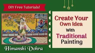 How To Paint Traditional Painting/Easy Way