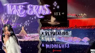 taylor swift's THE ERAS tour vlog (houston tx day 1) | from a major reputation swiftie's pov