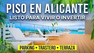 ¡Vivienda de lujo en Alicante! 4 dormitorios y terraza al mar