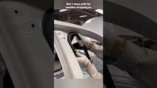 Why You Shouldn't Mess With the Weather Stripping on Your Car #automobile #manufacturing #mechanic