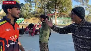 XI Star Chaukhutiya के सपोर्ट के लिए पहुँचे Ranikhet! Hind Cricketer vs Eleven star 
