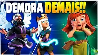 PORQUE TUDO &Eacute; T&Atilde;O DEMORADO NESSE JOGO?? | CLASH OF CLANS