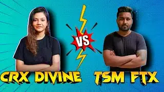 CRX Divine vs TSM Indro | CRX Girls vs TSM FTX
