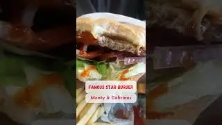 😍 FoodNote | Famous Star Burger | Hardees | Review 😍 #hardees #beefburgers #youtubeshorts