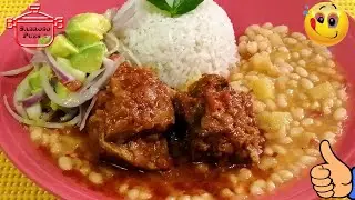 FREJOL PANAMITO CON CARNE GUISADA / SABROSO PUES !!