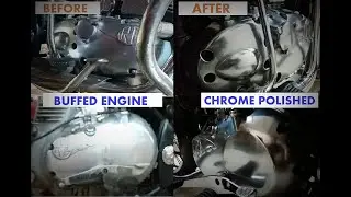 ROYAL ENFIELD FULL CHROME POLISHING AT just 90 rupees