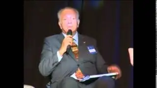 Former President of Paraguay H.E. Wasmosy speaks at the Global Peace Convention