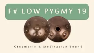 Panersia F# Low Pygmy 19-Note Mutant Handpan &ndash; Cinematic & Meditative Sound
