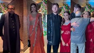 Anurag Kashyap With Daughter aaliyahkashyap With fiance Shane Gregoire At Party in my