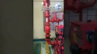 500 GPM Diesel Engine Fire Pump. #automobile  #fire #firepump #firefighter