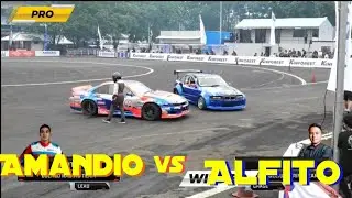 TOP 16 Battle Amandio vs Alfito || DRIFT KING Sentul Otopark