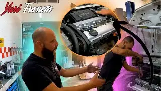JUNTA QUEIMADA,Cabe&ccedil;a FORA,VEiCOMER tratou e vamos dar a chaveeeee - GTI BRANCO tinha GATO ESCONDIDO