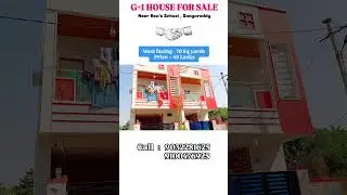 G+1 HOUSE FOR SALE | SANGAREDDY REALESTATES | #viralshorts #trend #trending #shorts #shortsvideo