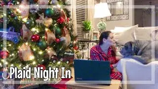 PLAID NIGHT IN + DOLLAR TREE DIY | PLAID WEEK DAY 7