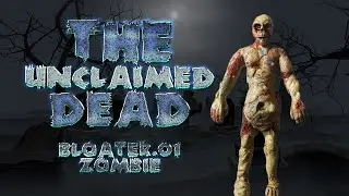 The Unclaimed Dead: Bloater.01 resin art toy from Bane!