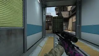 allu 4k with AWP vs. Fnatic Academy on Train