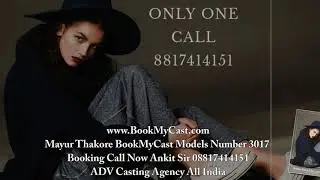 Mayur Thakore BookMyCast Models Number 3017 BookMyCast ADV Casting Agency ALL INDIA