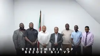 🇸🇷 STREET MEDIA OVER GESPREK MET VICE PRESIDENT RUSLAND