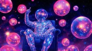 【4K】Space Relaxation Loop &ndash; Calm Cosmic Bubbles | Study / Sleep / Chill