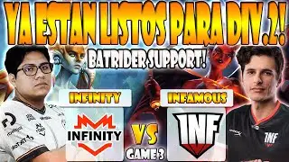 INFAMOUS VS INFINITY BO3[GAME 3]LEOSTYLE, KIRI VS 4DR, MINI - DPC SA 2023 TOUR 3:DIVISION 1 - DOTA 2
