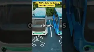 How AI Predicts EV Battery Health Explained.#ai #evbattery #ytshorts #shorts .