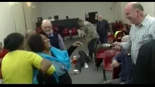 Drunk with holy laughter
