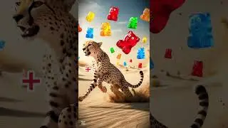 Big Cats + Candy (Lion, Tiger, Cheetah, Jaguar)