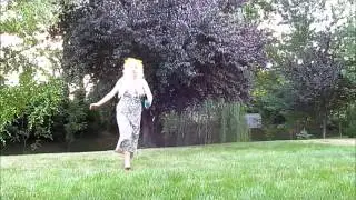 Sunflora cosplay  dance