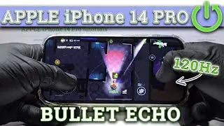 iPhone 14 PRO - Bullet Echo ❗️ Enjoyable Game! | GAMING TEST 🚩| OLED, 120Hz | A16 Bionic | iOS 16