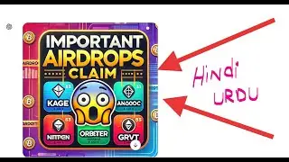 Airdrops Claims | Orbiter | Nillion | Kage | Analog | GRVT #Airdrops #crypto